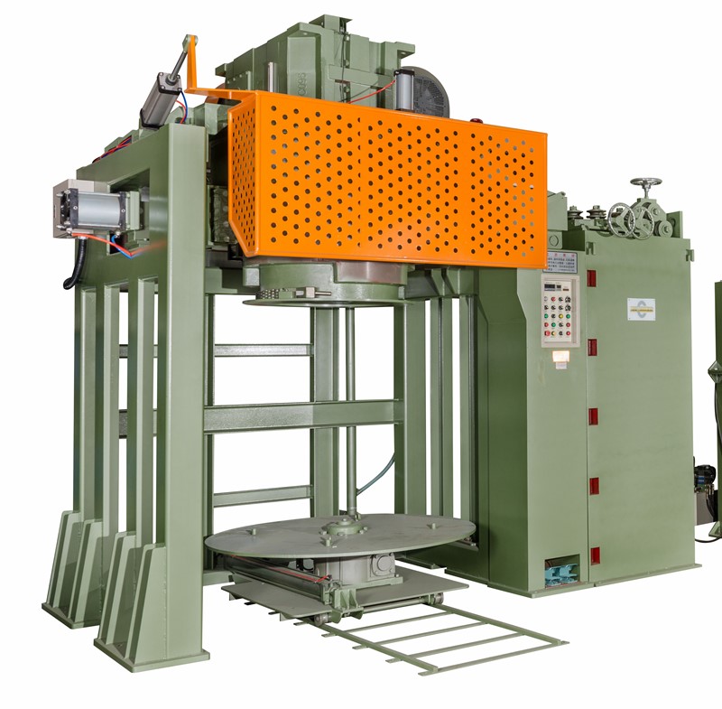 Vertical type wire drawing machine